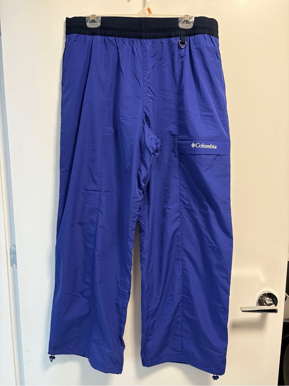 Columbia Blue Outdoor Windbreaker Pants XL